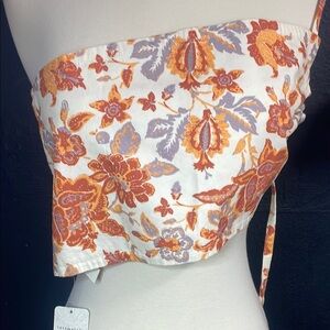 Floral Print Women's Top